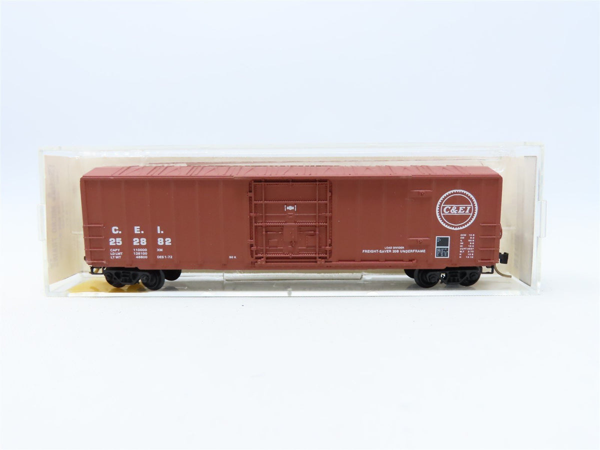 N Kadee Micro-Trains MTL 27030 C&amp;EI Chicago &amp; Eastern Illinois 50&#39; Boxcar 252882