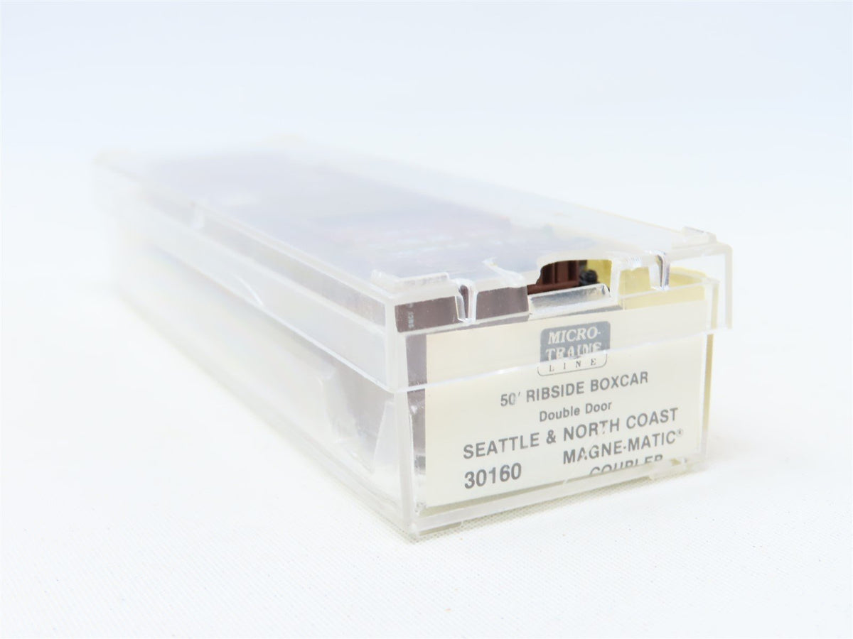 N Scale Micro-Trains MTL #30160 SNCT Seattle &amp; North Coast 50&#39; Box Car #1052