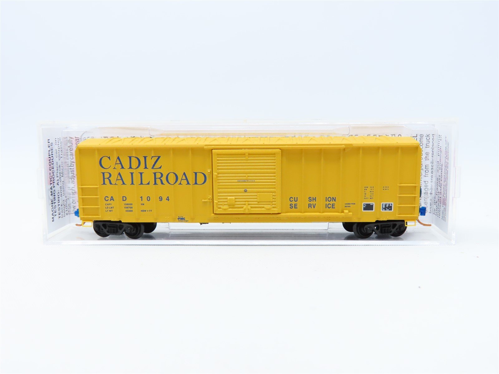 N Scale Micro-Trains MTL #02500690 CAD Cadiz Railroad 50' Box Car #1094