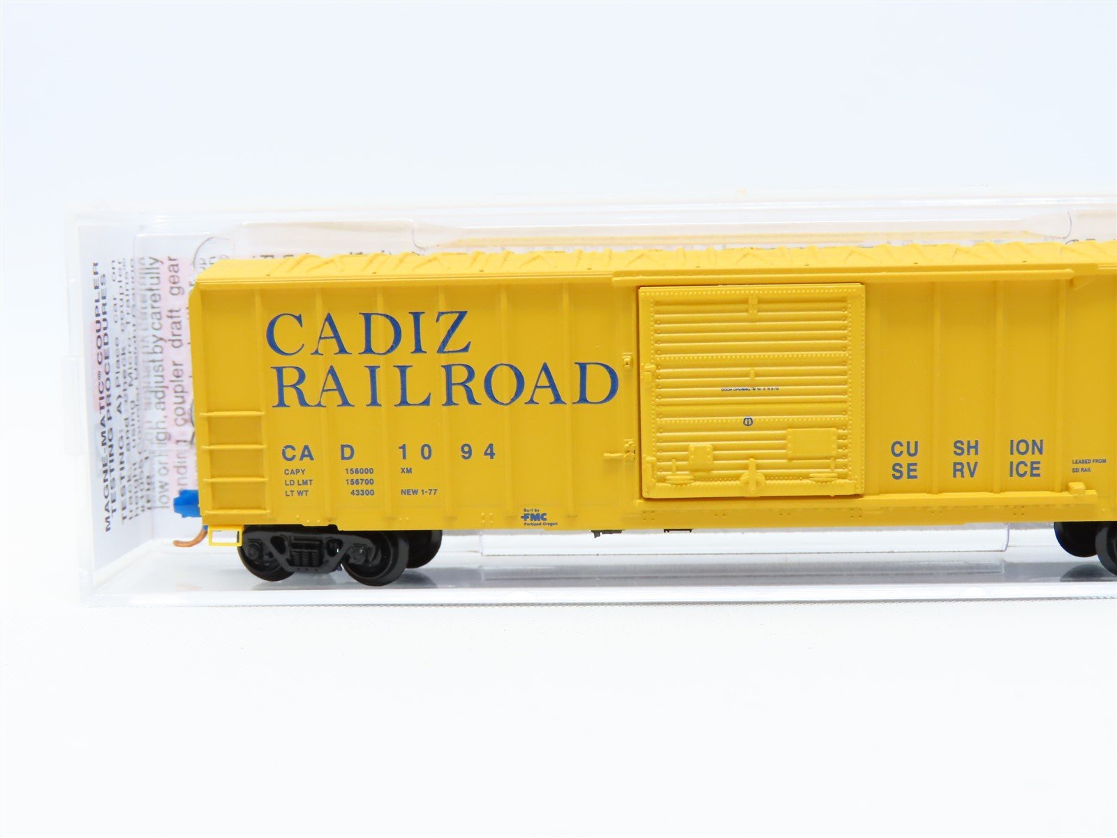 N Scale Micro-Trains MTL #02500690 CAD Cadiz Railroad 50' Box Car #1094