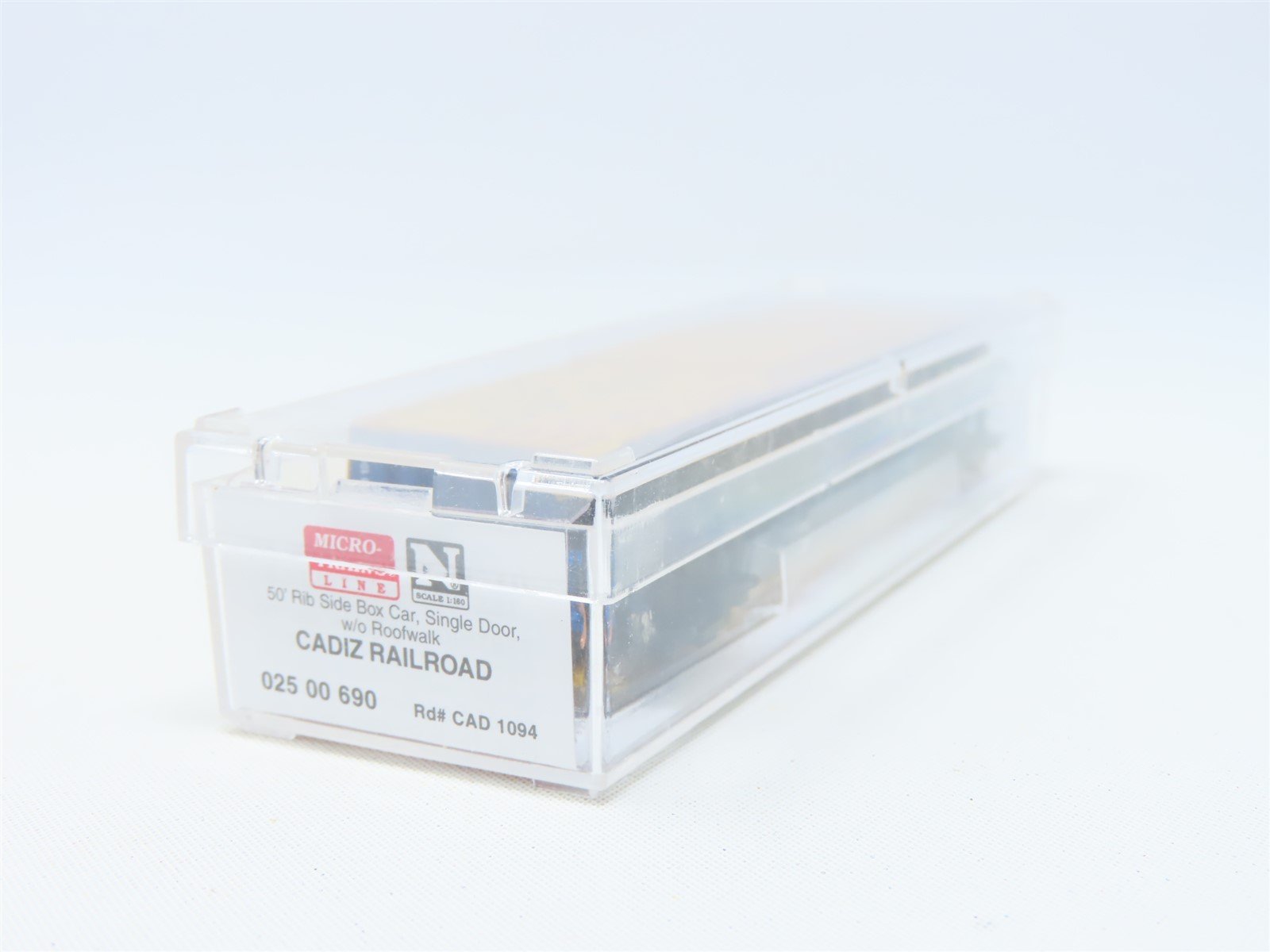 N Scale Micro-Trains MTL #02500690 CAD Cadiz Railroad 50' Box Car #1094