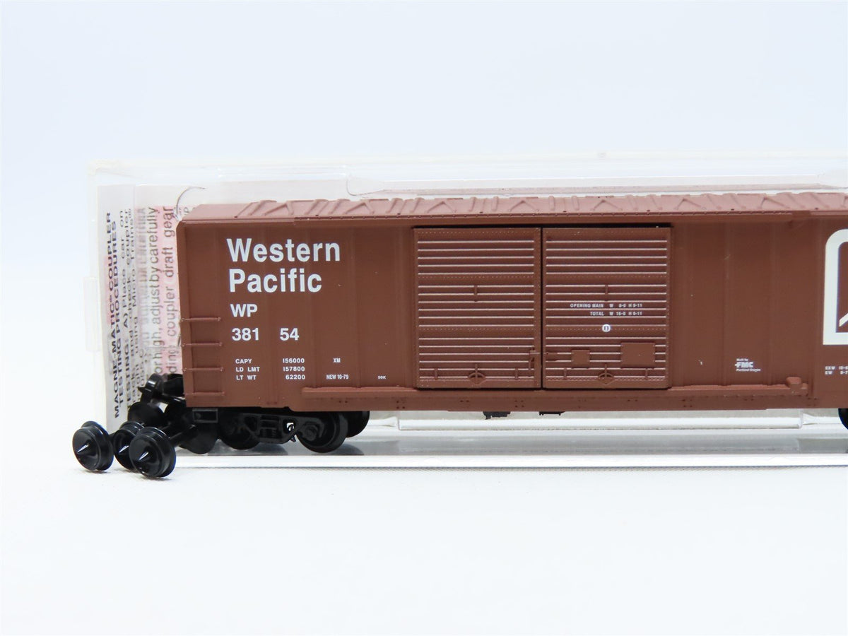 N Scale Micro-Trains MTL #30080 WP Western Pacific &quot;Feather&quot; 50&#39; Box Car #38154