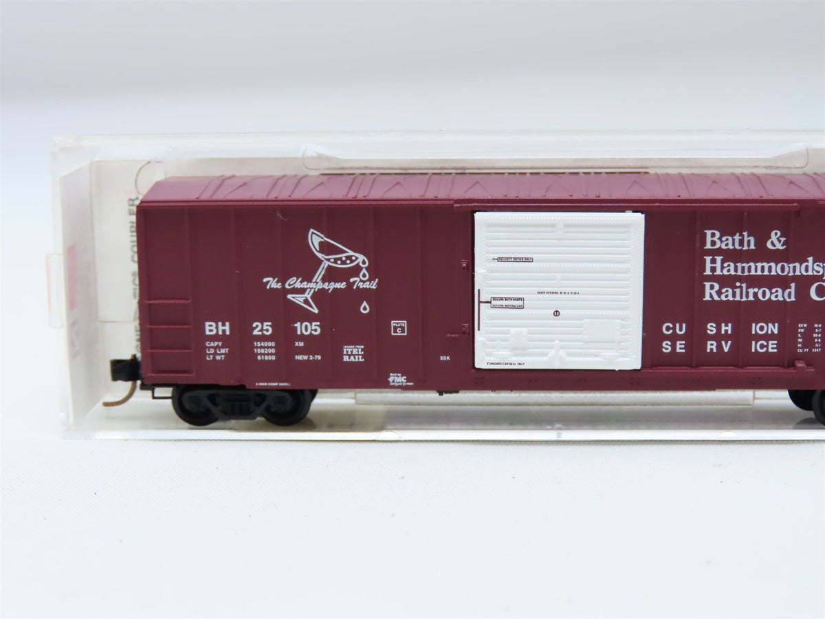 N Scale Micro-Trains MTL #25380 BH &quot;The Champagne Trail&quot; 50&#39; Box Car #25105