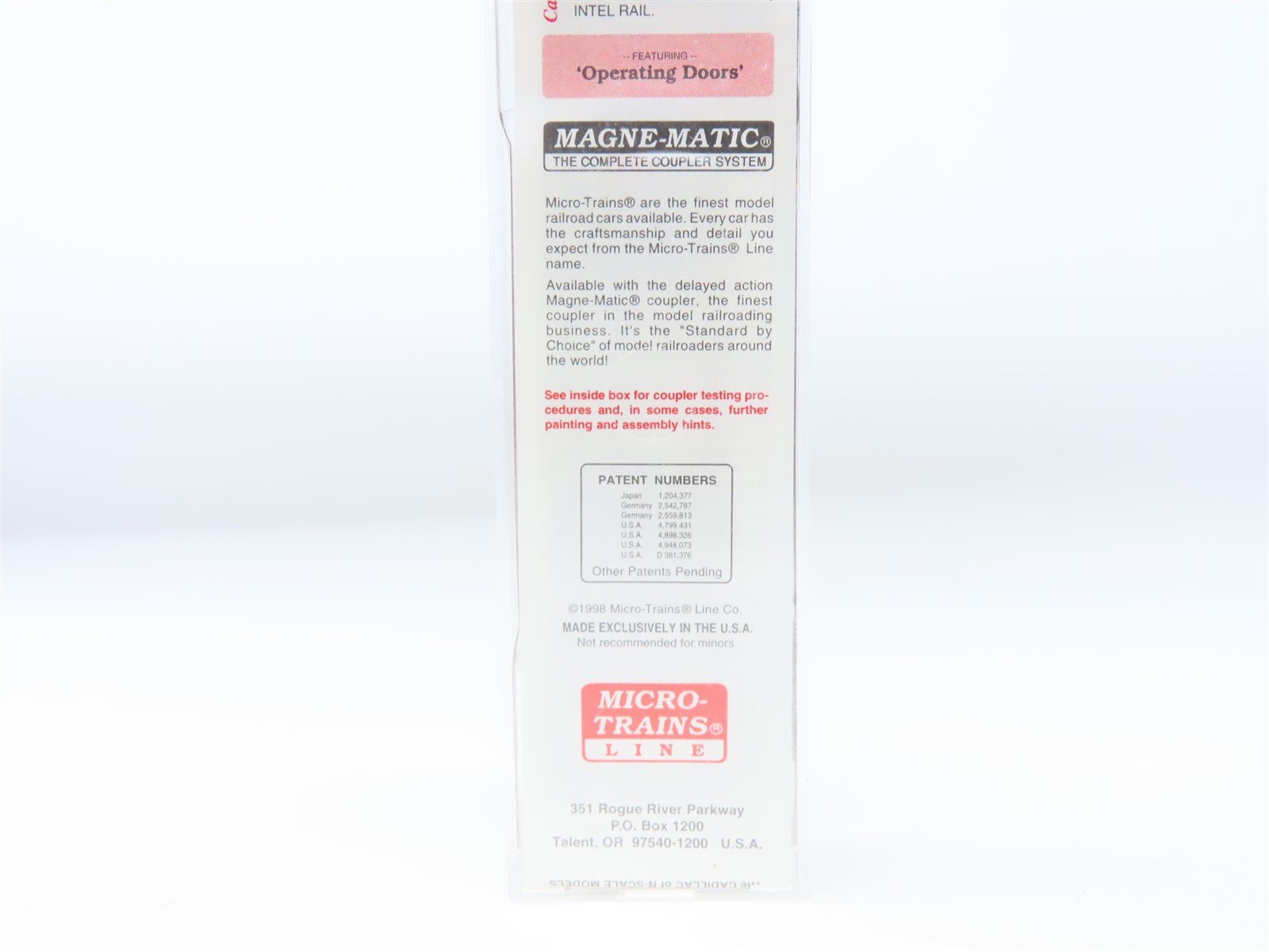 N Scale Micro-Trains MTL #25380 BH 