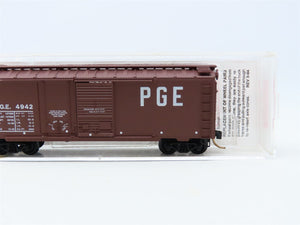 N Scale Micro-Trains MTL #22070 PGE Pacific Great Eastern 40' Box Car #4942