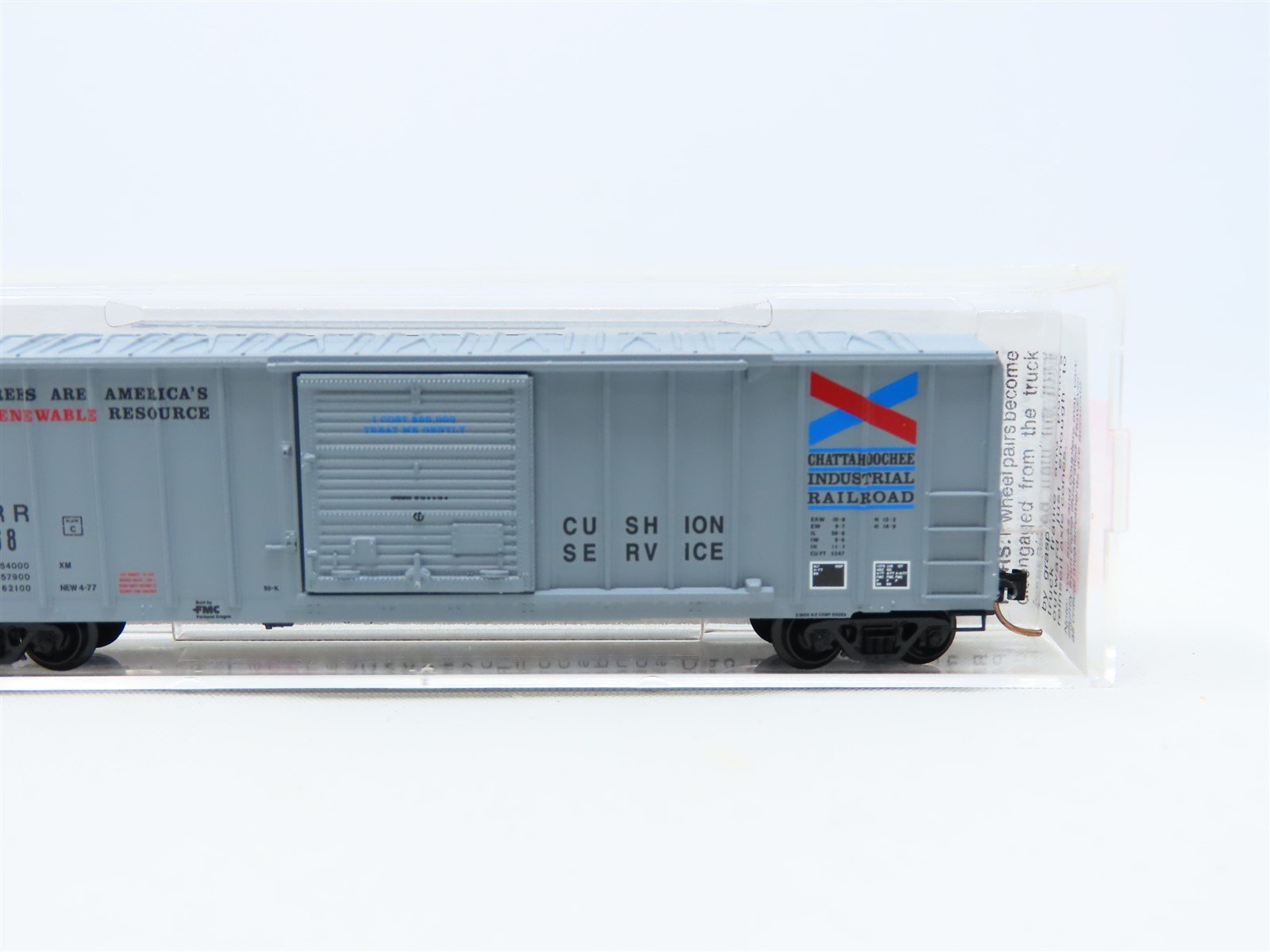 N Scale Micro-Trains MTL #25040 CIRR Chattahoochee Industrial 40' Box Car #90068