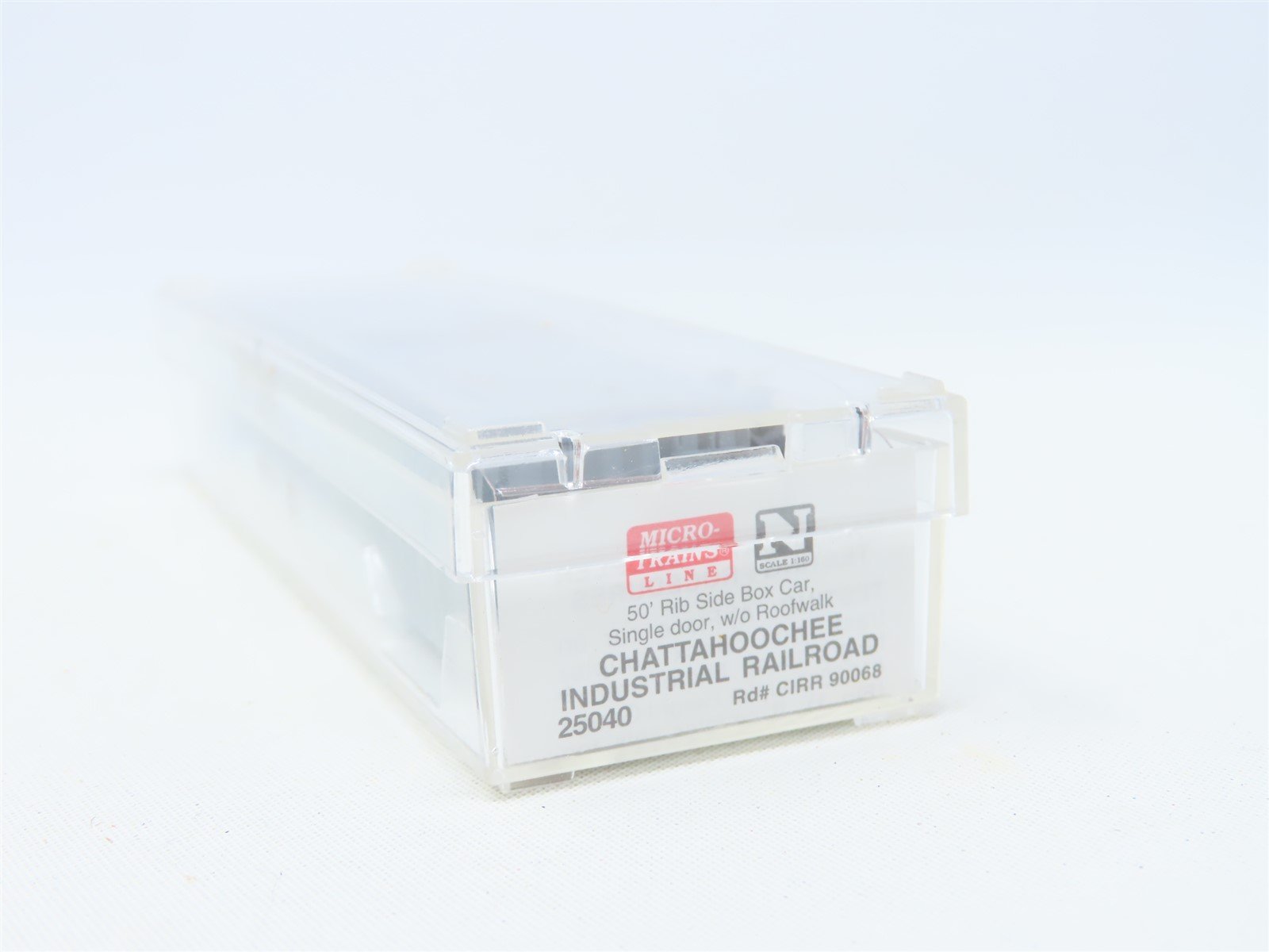 N Scale Micro-Trains MTL #25040 CIRR Chattahoochee Industrial 40' Box Car #90068