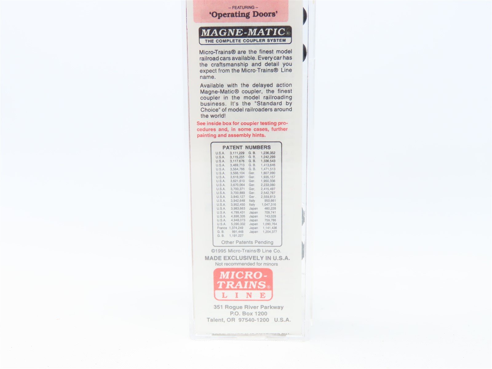 N Scale Micro-Trains MTL #23220 GN Great Northern Circus Car 40' Box Car #3486