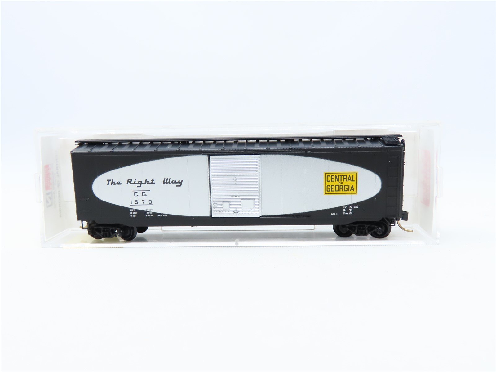 N Scale Micro-Trains MTL #31280 CG "The Right Way" 50' Single Door Box Car #1570