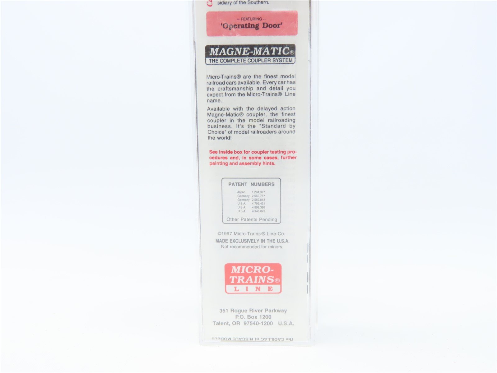 N Scale Micro-Trains MTL #31280 CG 