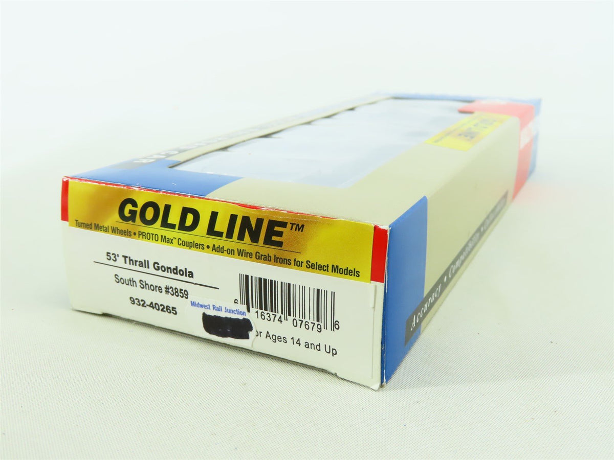 HO Walthers Gold 932-40265 CSS South Shore 53&#39; Gondola #3859 w/Pro Custom Load