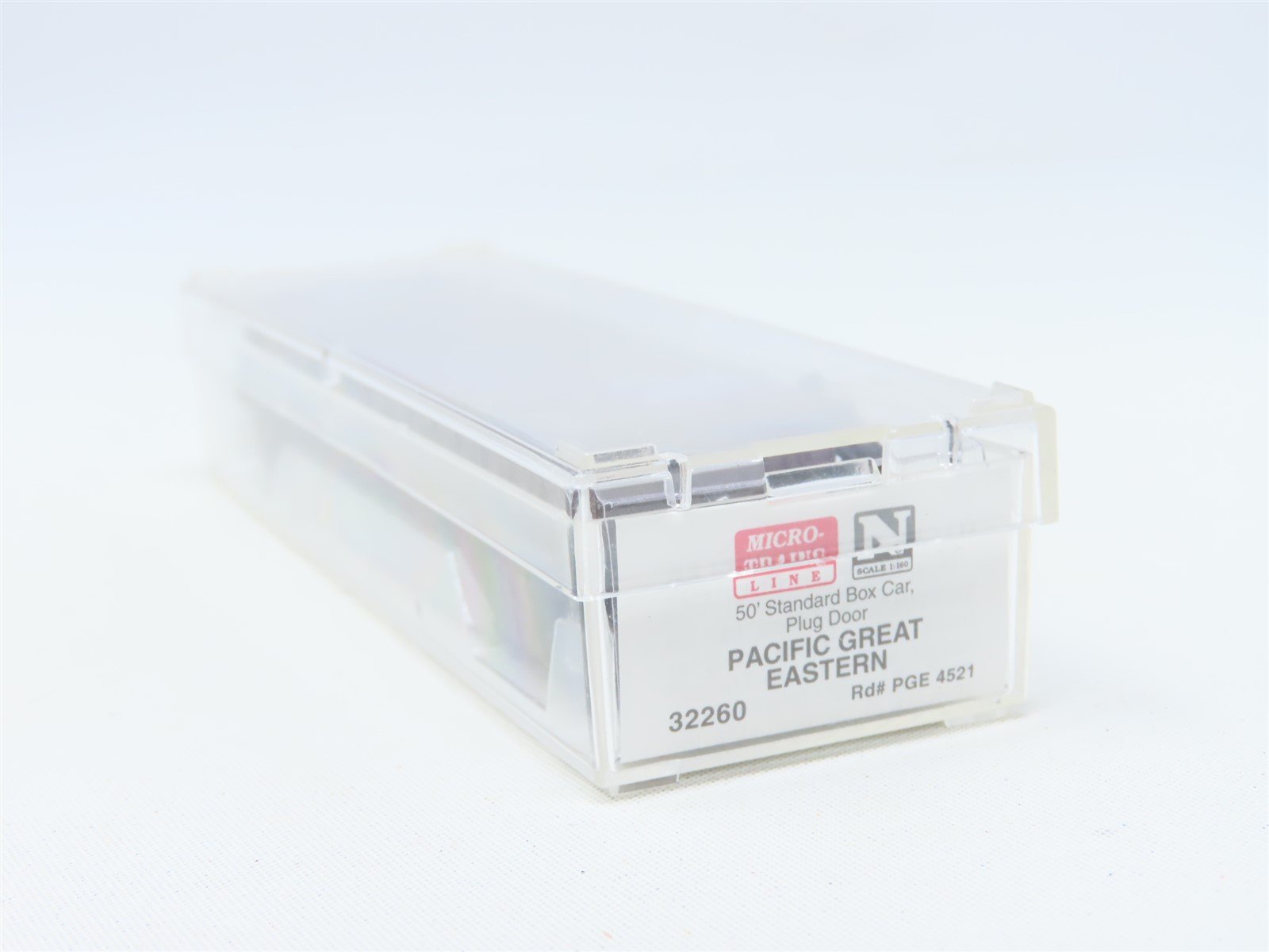 N Scale Micro-Trains MTL #32260 PGE Pacific Great Eastern 50' Box Car #4521