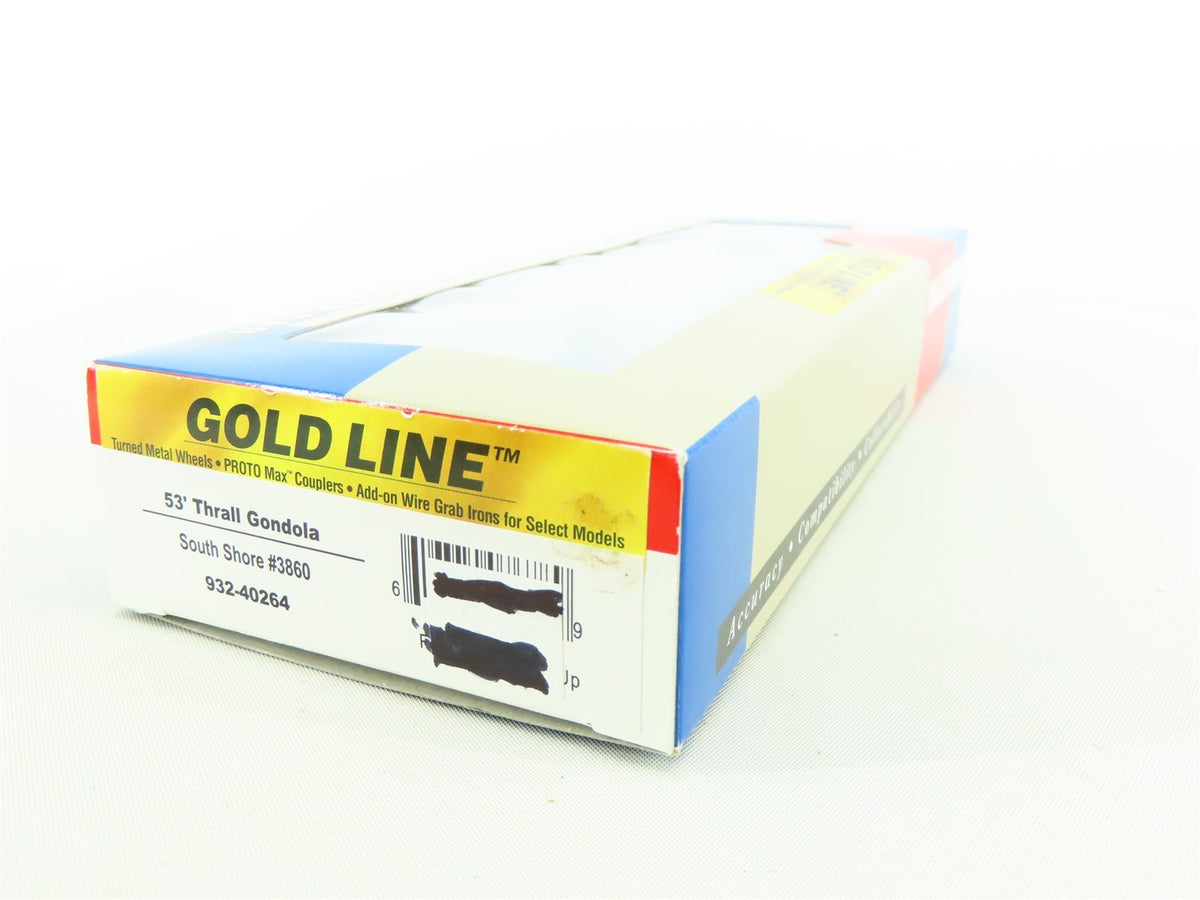 HO Walthers Gold 932-40264 CSS South Shore 53&#39; Gondola #3860 w/Pro Custom Load