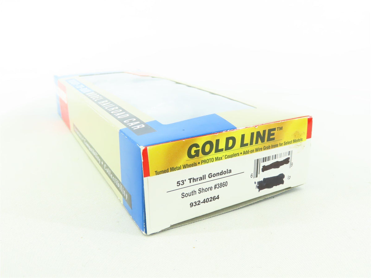 HO Walthers Gold 932-40264 CSS South Shore 53&#39; Gondola #3860 w/Pro Custom Load