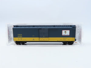 N Micro-Trains MTL 03100075 C&O The Chessie Route 50' Single Door Box Car #21457