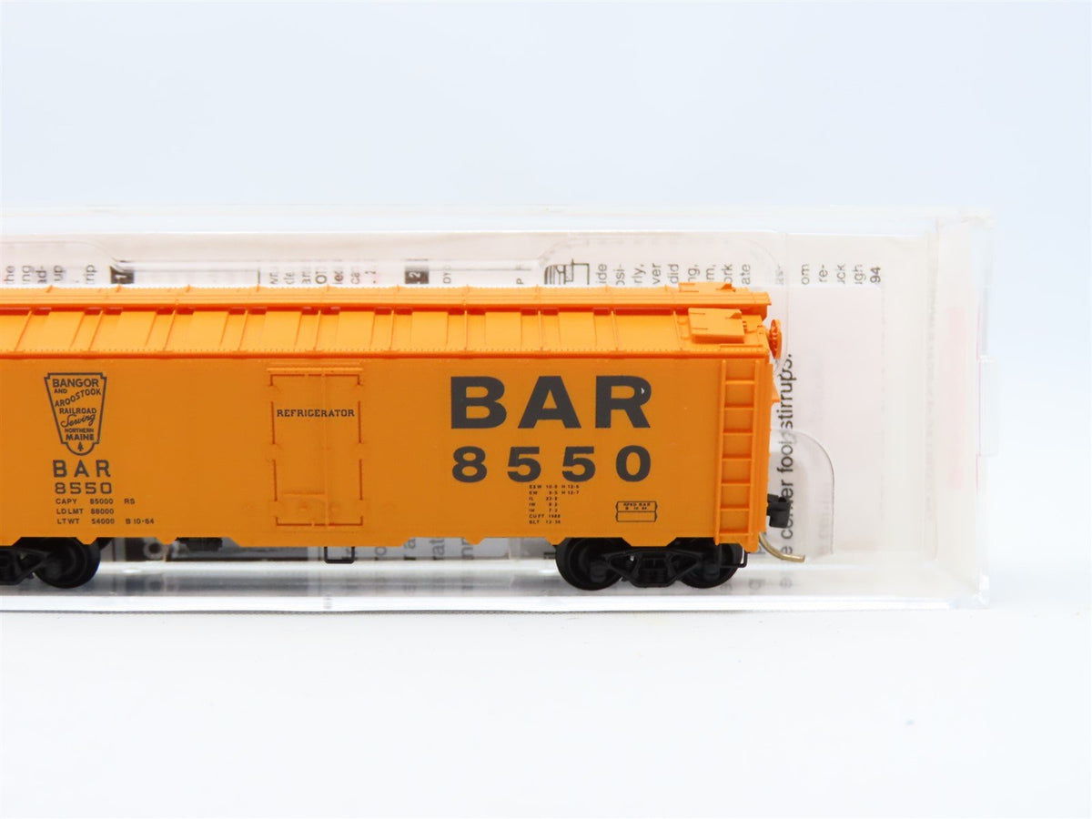 N Scale Micro-Trains MTL #59020 BAR Bangor &amp; Aroostook 40&#39; Ice Reefer #8550