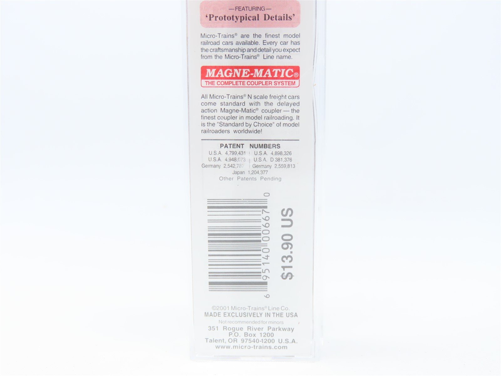 N Scale Micro-Trains MTL #63010 GTW Grand Trunk Western 50' Gondola #145431