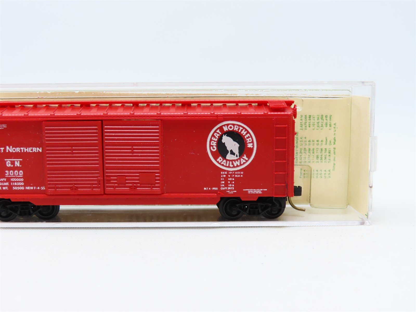 N Kadee Micro-Trains MTL #23190 GN Great Northern 40' Box Car #3000 - Blue Label