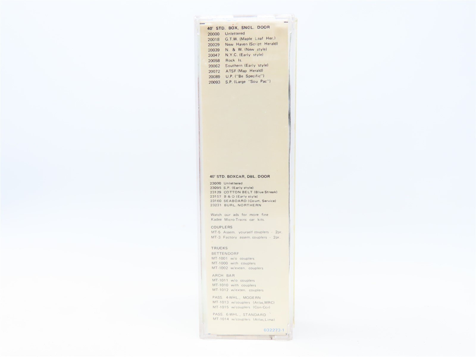 N Kadee Micro-Trains MTL #23190 GN Great Northern 40' Box Car #3000 - Blue Label