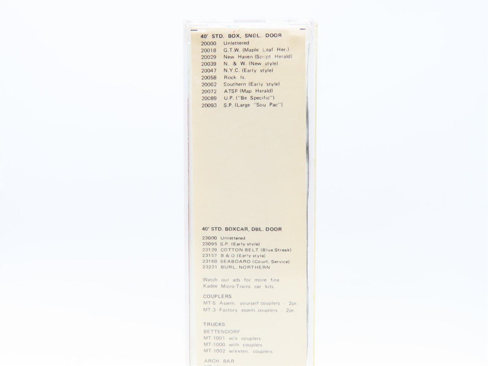 N Kadee Micro-Trains MTL #23190 GN Great Northern 40' Box Car #3000 - Blue Label