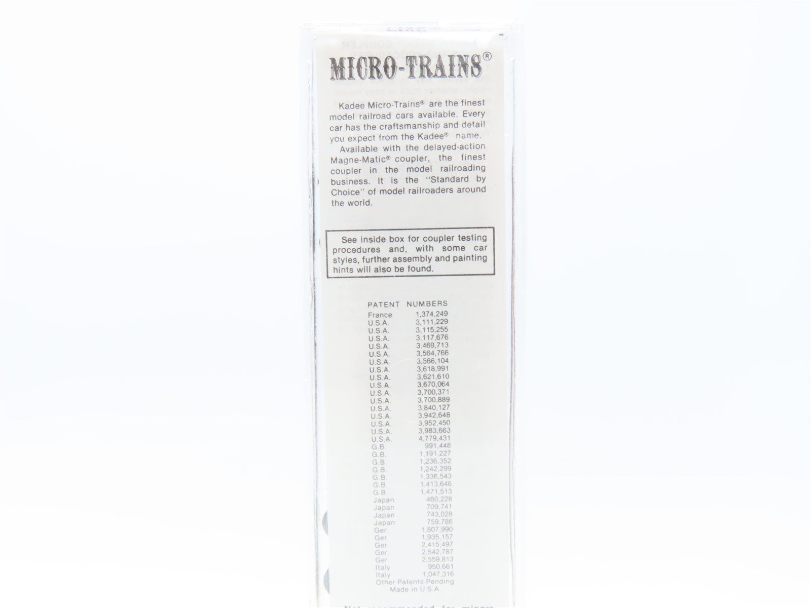 N Scale Kadee Micro-Trains MTL #23040 B&O Baltimore & Ohio 40' Box Car #298899