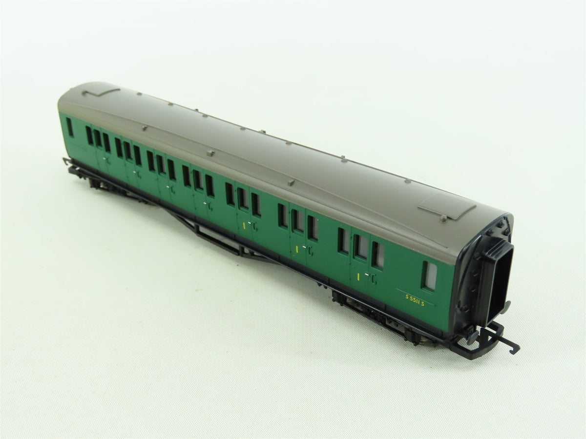 OO Hornby R4125E BR British Southern Region Composite Coach Passenger #S5511S