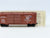 N Kadee Micro-Trains MTL #23030 SSW Cotton Belt Blue Streak 40' Box Car #46453