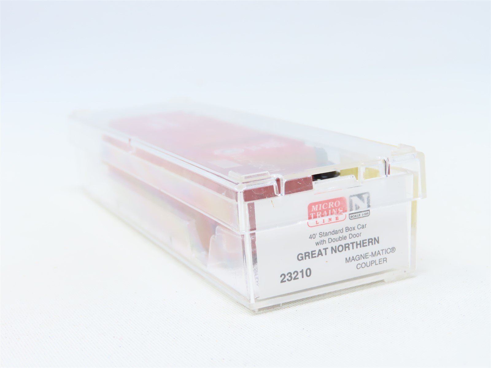 N Scale Micro-Trains MTL #23210 GN Great Northern Circus Train 40' Box Car #3484