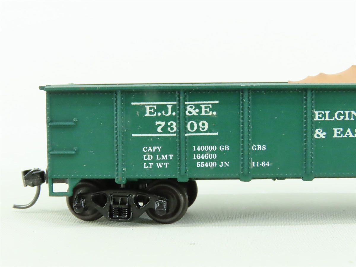 HO Roundhouse EJ&amp;E Elgin Joliet &amp; Eastern 40&#39; Gondola #7309 w/Load - Pro Custom