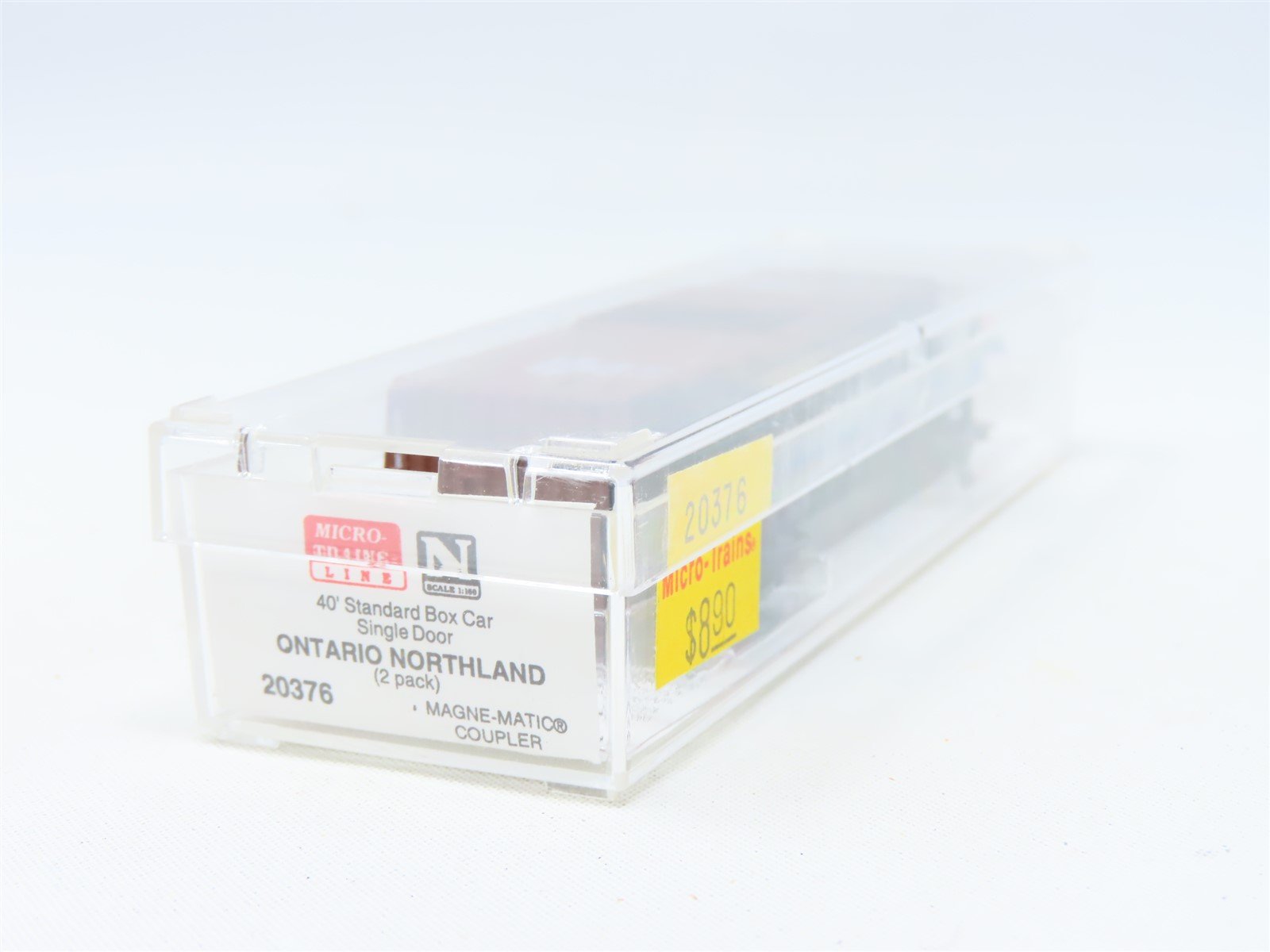 N Scale Micro-Trains MTL #20376 ONT Ontario Northland 40' Box Car #90598