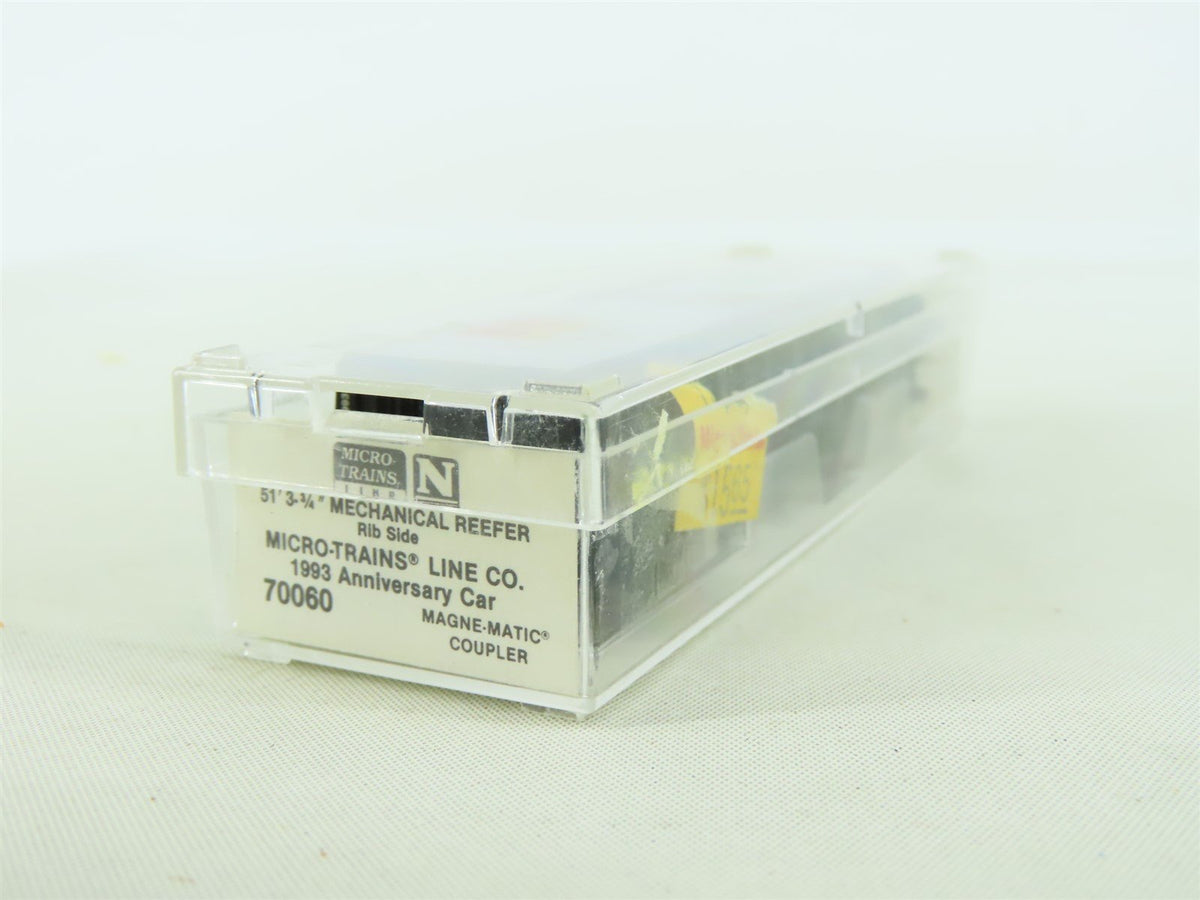 N Scale Micro-Trains MTL 70060 3rd Anniversary 50&#39; Mechanical Reefer #1993