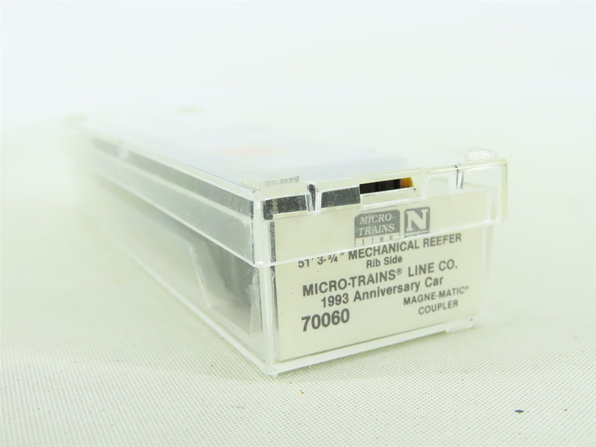 N Scale Micro-Trains MTL 70060 3rd Anniversary 50&#39; Mechanical Reefer #1993