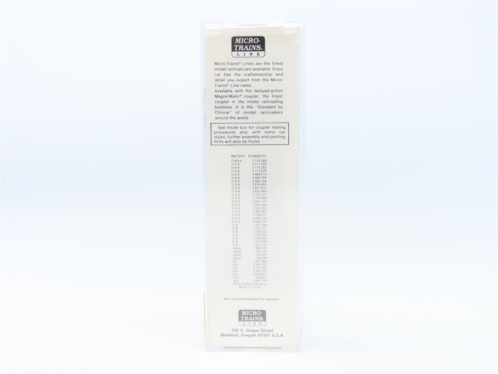 N Micro-Trains MTL #20086 MTL Micro Trains Line 40' Single Door Box Car #1991