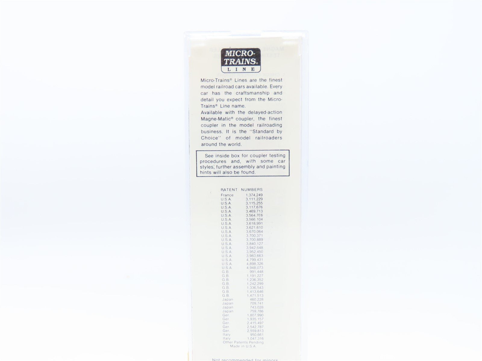 N Micro-Trains MTL #20086 MTL Micro Trains Line 40' Single Door Box Car #1991