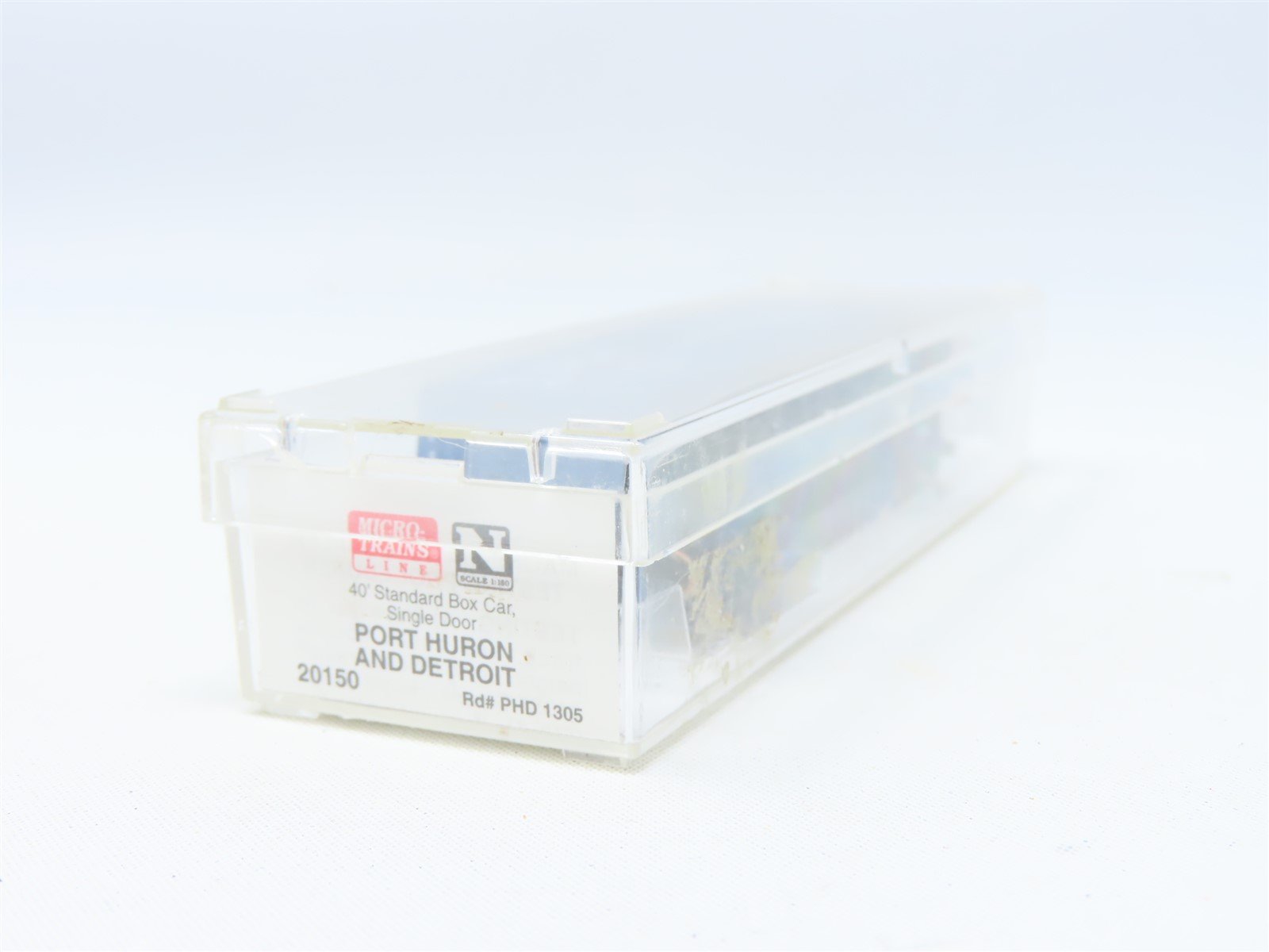 N Scale Micro-Trains MTL #20150 PHD Port Huron & Detroit 40' Box Car #1306