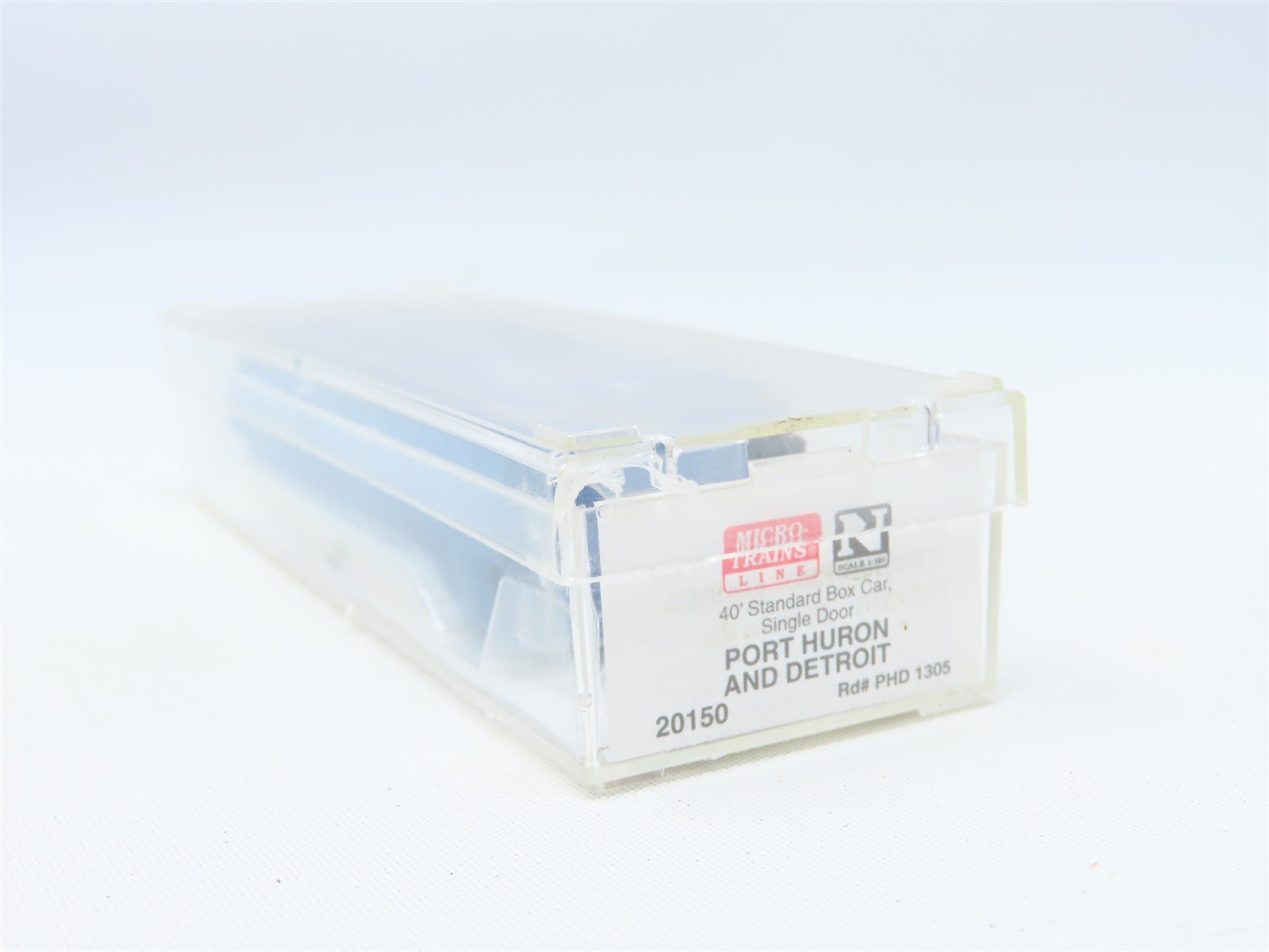 N Scale Micro-Trains MTL #20150 PHD Port Huron & Detroit 40' Box Car #1306