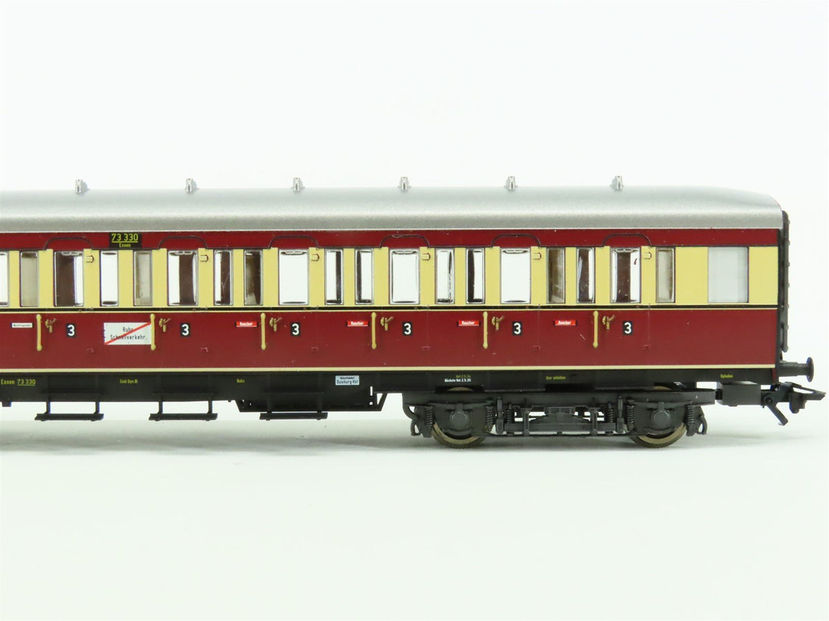 HO Scale Marklin 43108 DRG German &quot;Ruhr Express Service&quot; 3-Car Passenger Set