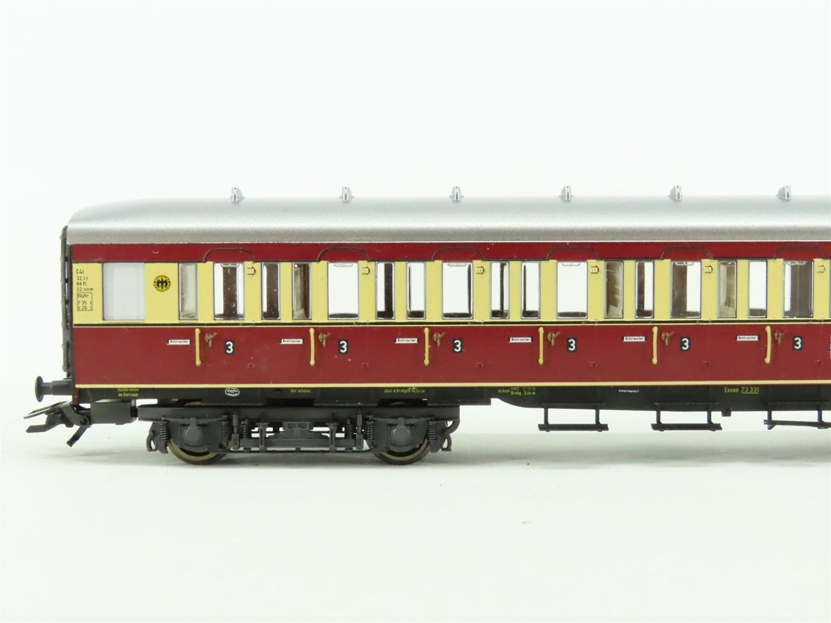 HO Scale Marklin 43108 DRG German &quot;Ruhr Express Service&quot; 3-Car Passenger Set