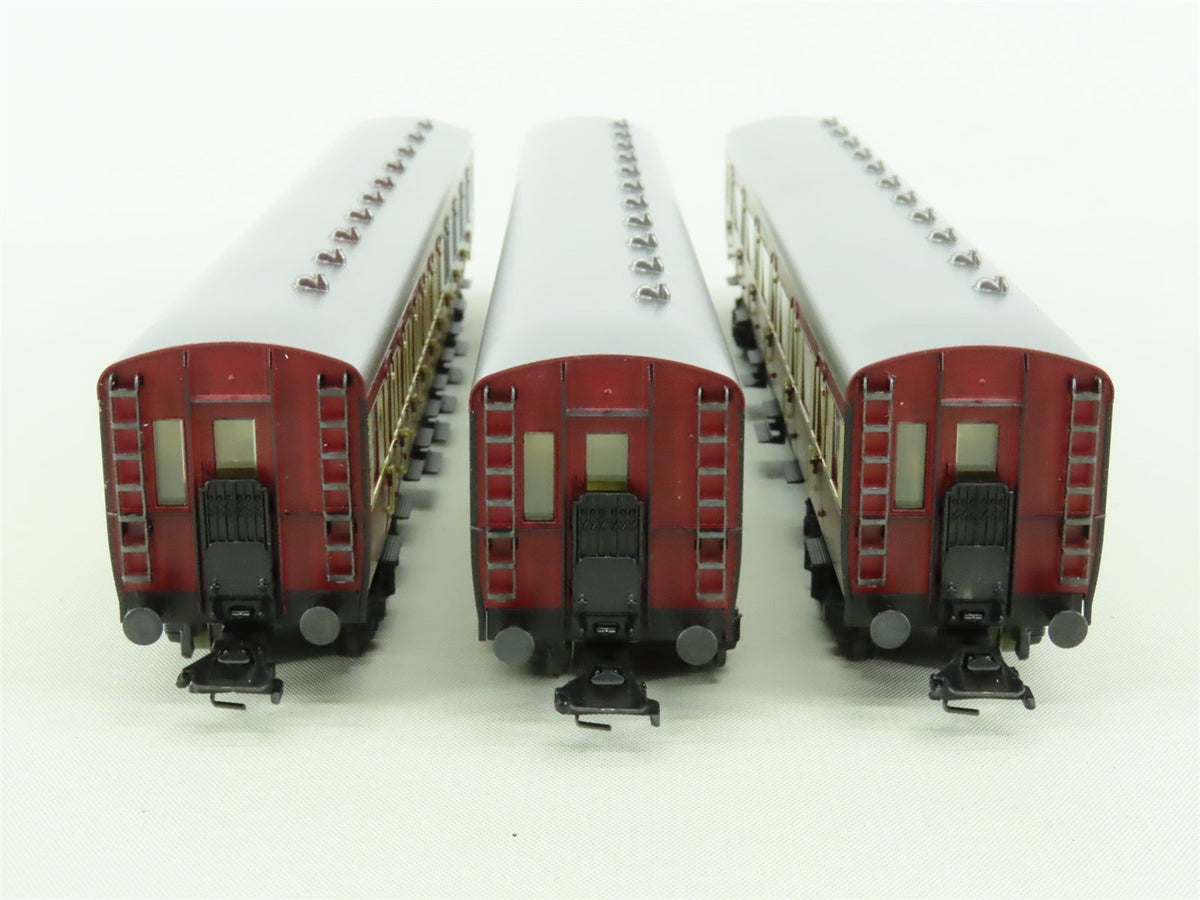 HO Scale Marklin 43108 DRG German &quot;Ruhr Express Service&quot; 3-Car Passenger Set