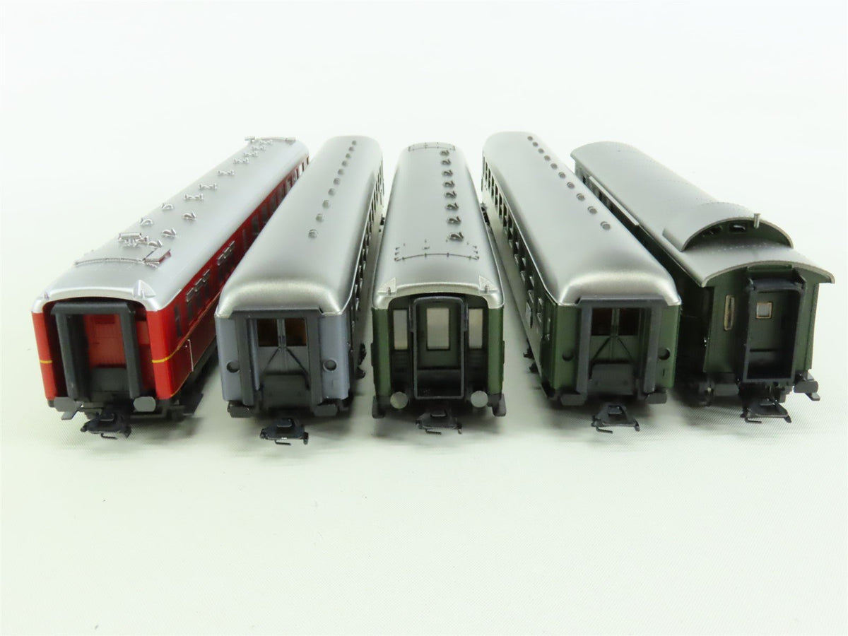 HO Marklin 42941 DB DSG FS German/Italian &quot;Riviera Express&quot; 5-Car Passenger Set