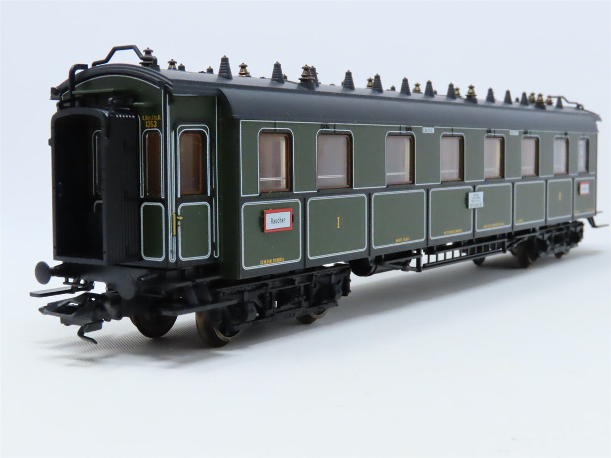 HO Trix 23470 K.Bay.Sts.B. Royal Bavarian 1st/2nd Class Coach Passenger #1353