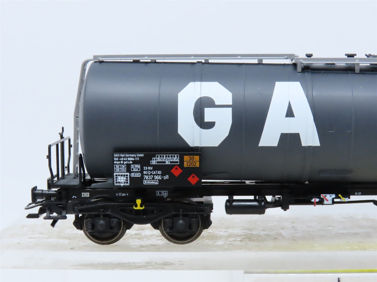 HO Scale Trix 24203-06 D-GATXD GATX Rail Germany Era V Tank Car #966-0P