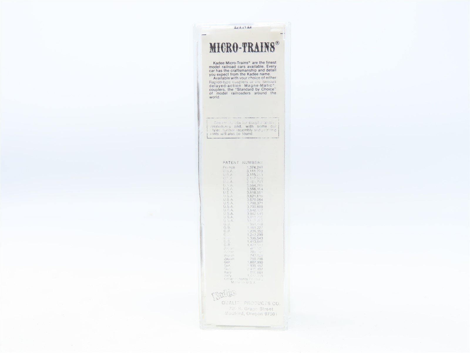 N Scale Kadee Micro-Trains MTL #39040 CN Canadian National 40' Box Car #539264