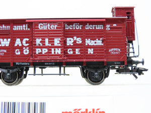 HO Marklin Museum 1993 K.W.St.E. Wurttemberg Box Car w/Brakeman's Cab #093P