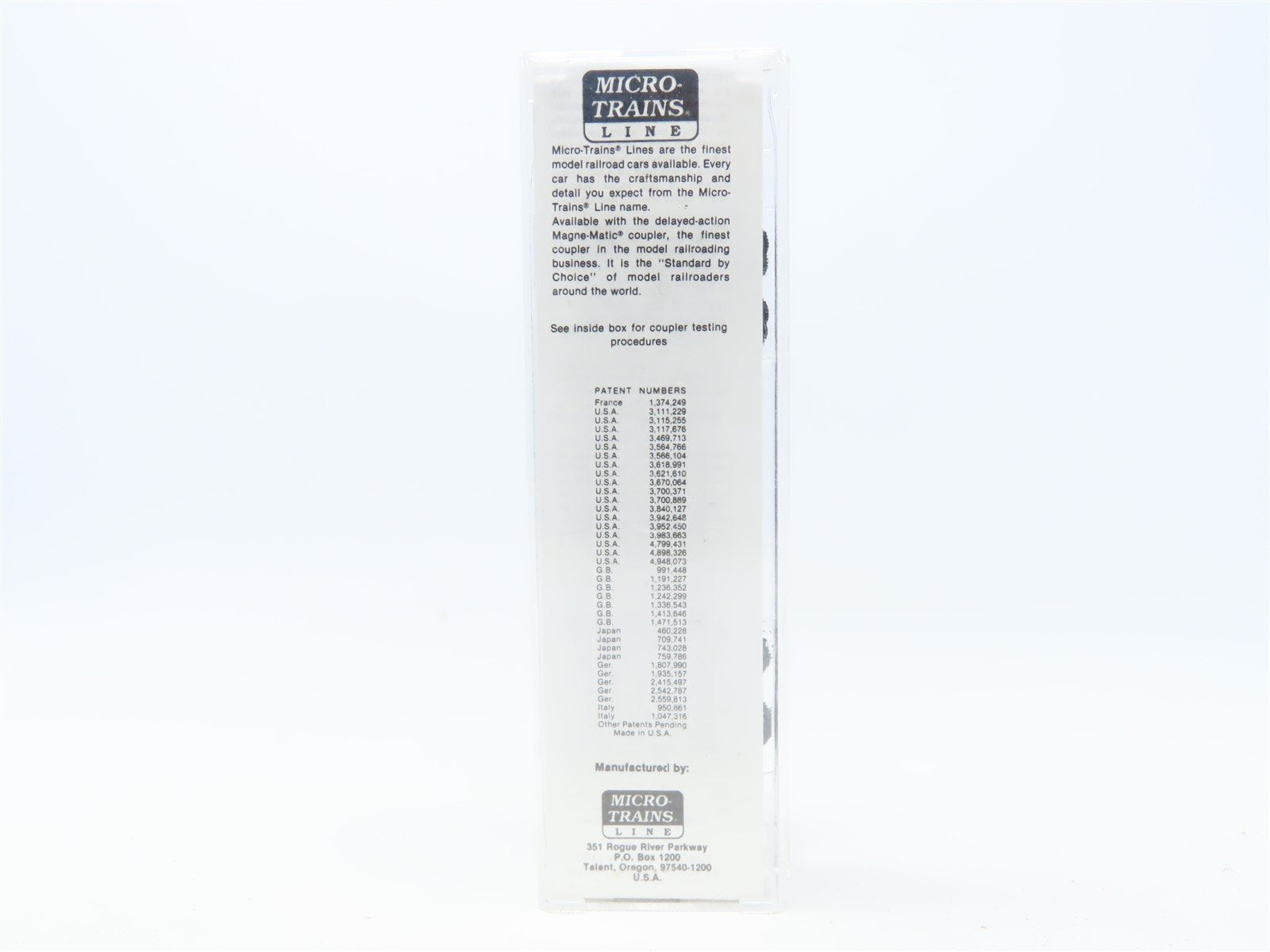 N Scale Micro-Trains MTL Special Run NMRA Express Service 40' Box Car #2035