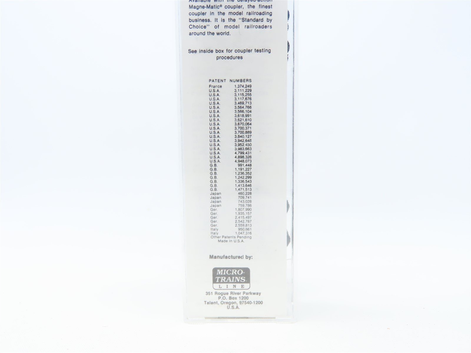 N Scale Micro-Trains MTL Special Run NMRA Express Service 40' Box Car #2035