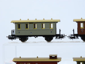 HO Scale Marklin 4035 KPEV Royal Prussian Era I Passenger Train 4-Car Set