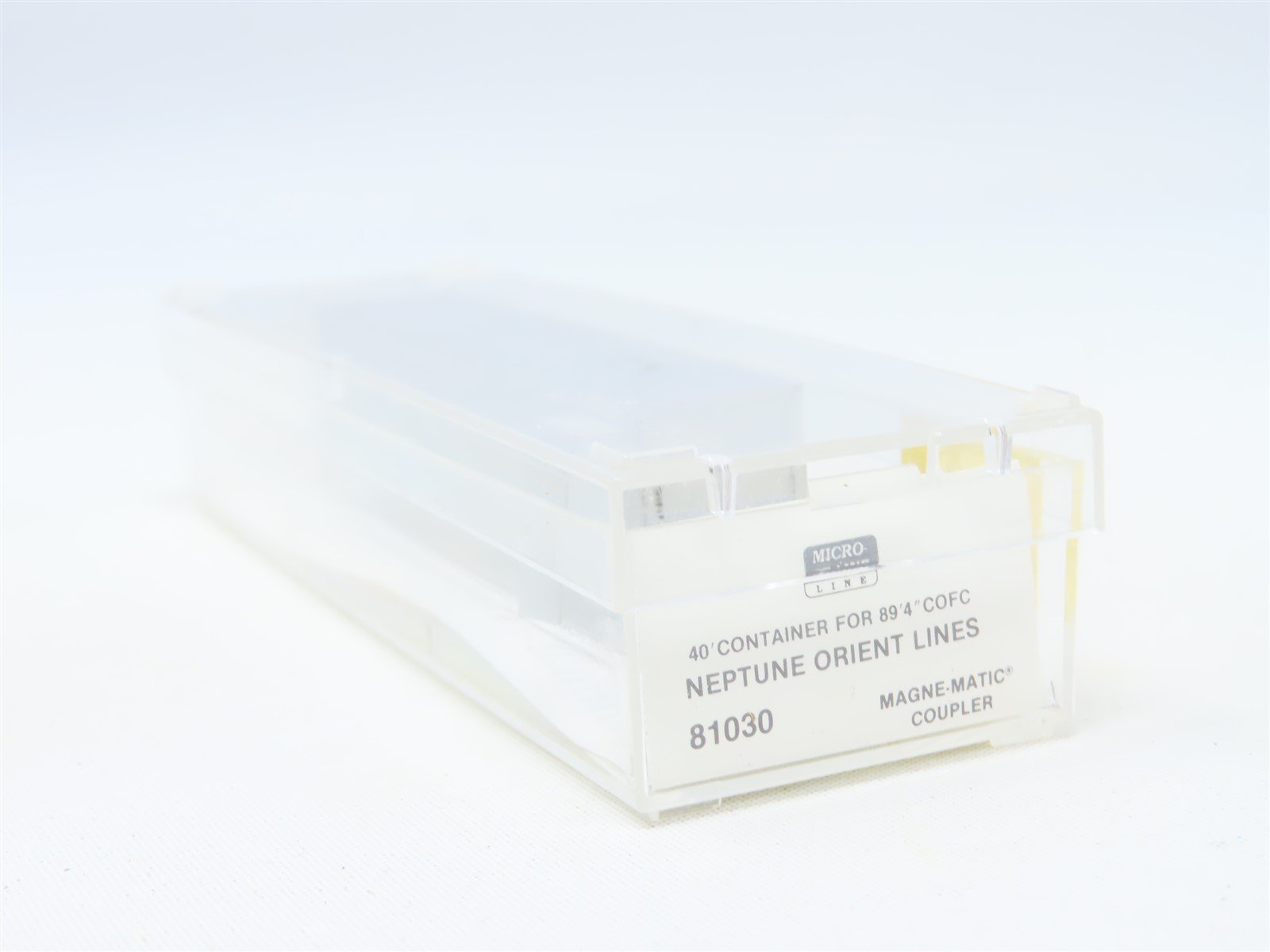 N Scale Micro-Trains MTL #81030 NOL Neptune Orient Lines 40' Container #4180894