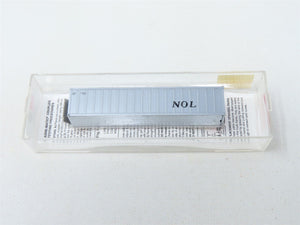 N Scale Micro-Trains MTL 81030/1 NOL Neptune Orient Lines 40' Container #4180892