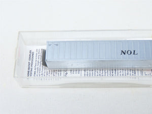 N Scale Micro-Trains MTL 81030/1 NOL Neptune Orient Lines 40' Container #4180892